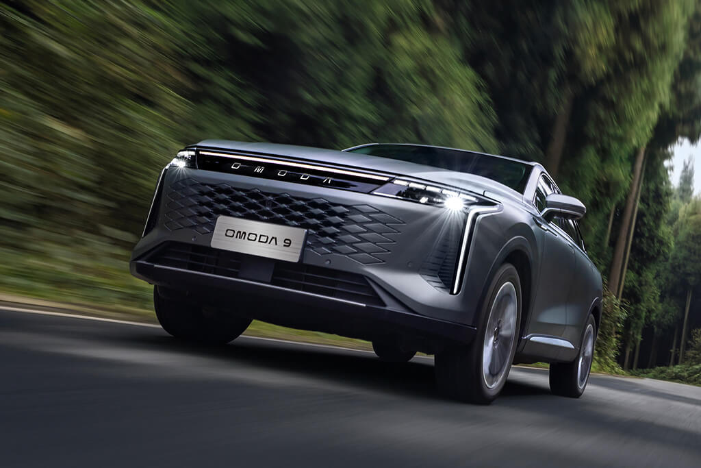 Omoda9 - Design exteriéru